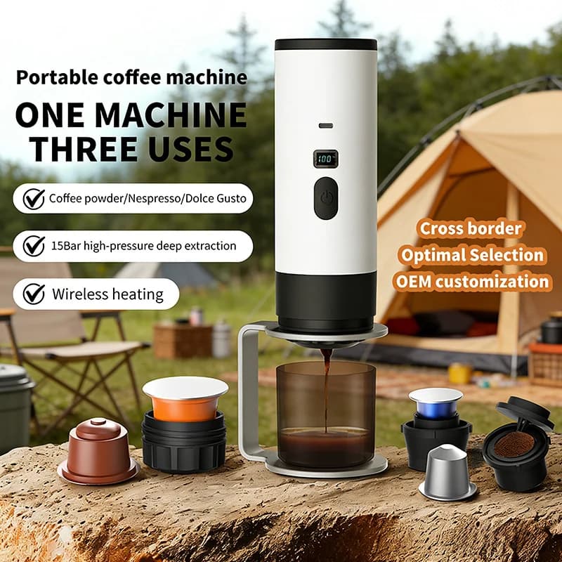 Espressor electric portabil 7800mAh