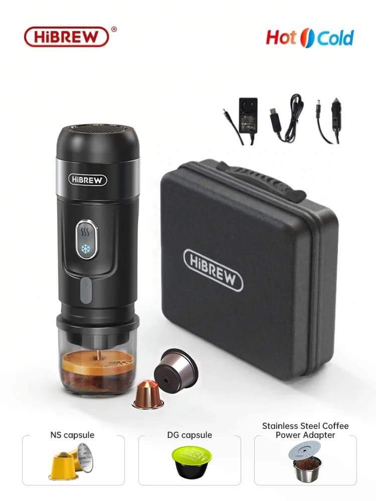 Mașină de cafea portabilă pentru capsule u0026 cafea măcinată