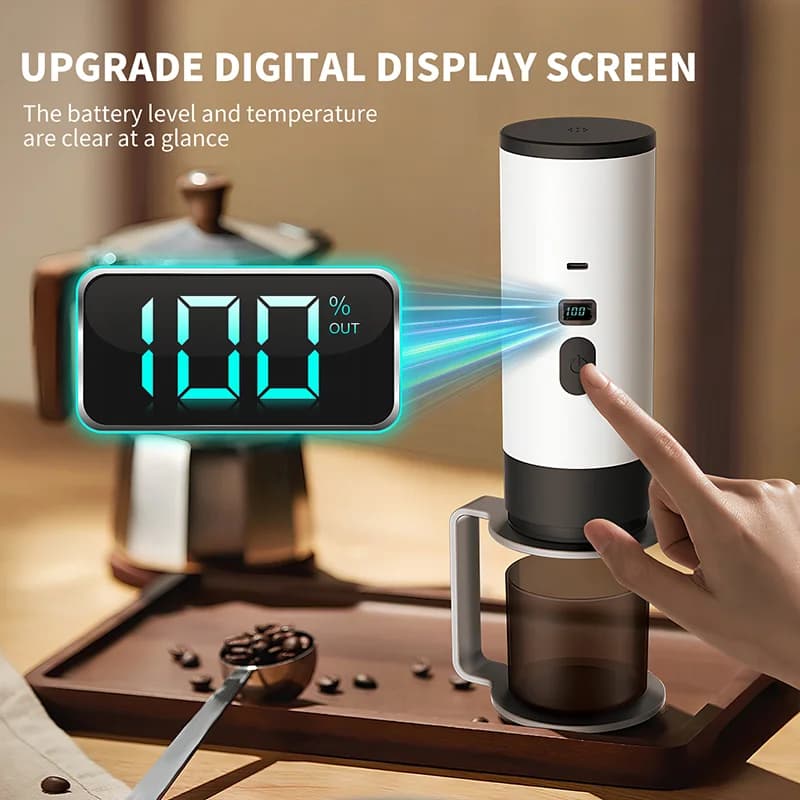 Espressor electric portabil 7800mAh
