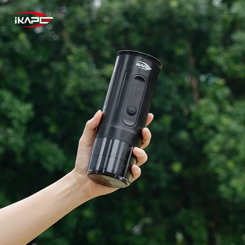 Espressor manual portabil Capsule 6 cafea măcinată