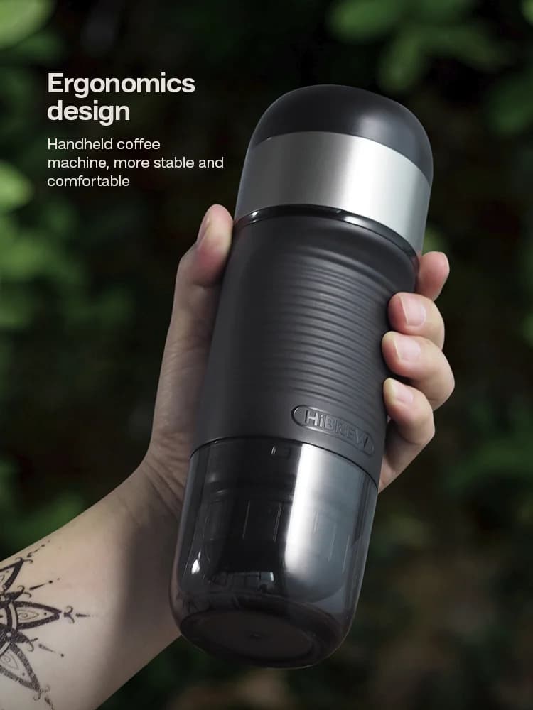 Mașină de cafea portabilă pentru capsule &amp; cafea măcinată